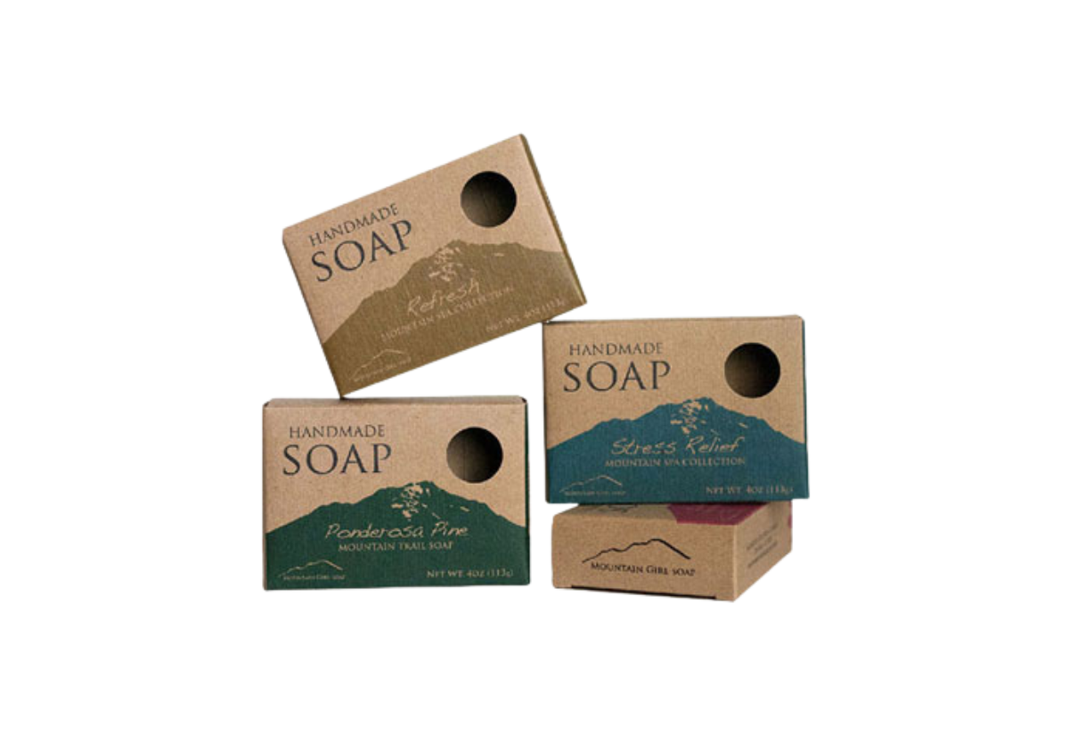 Kraft soap boxes