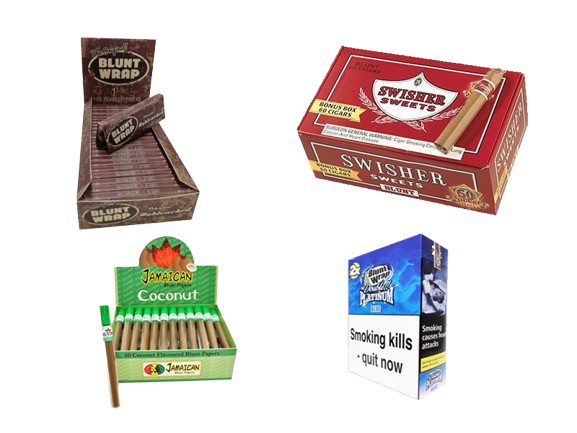 Blunt Wrap Display Boxes