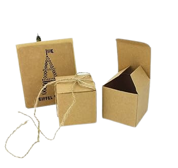 Natural Kraft favor mailer boxes