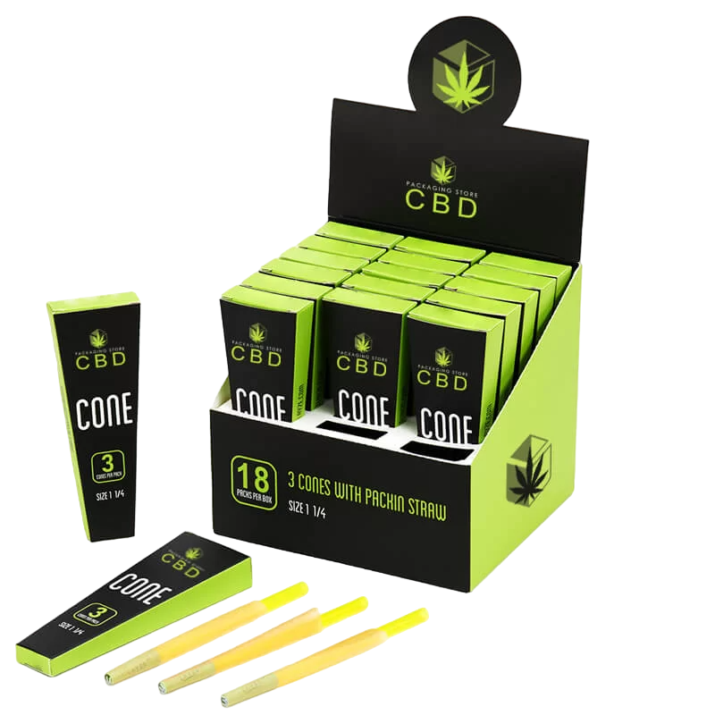 Pre-rolled Cones Display Boxes